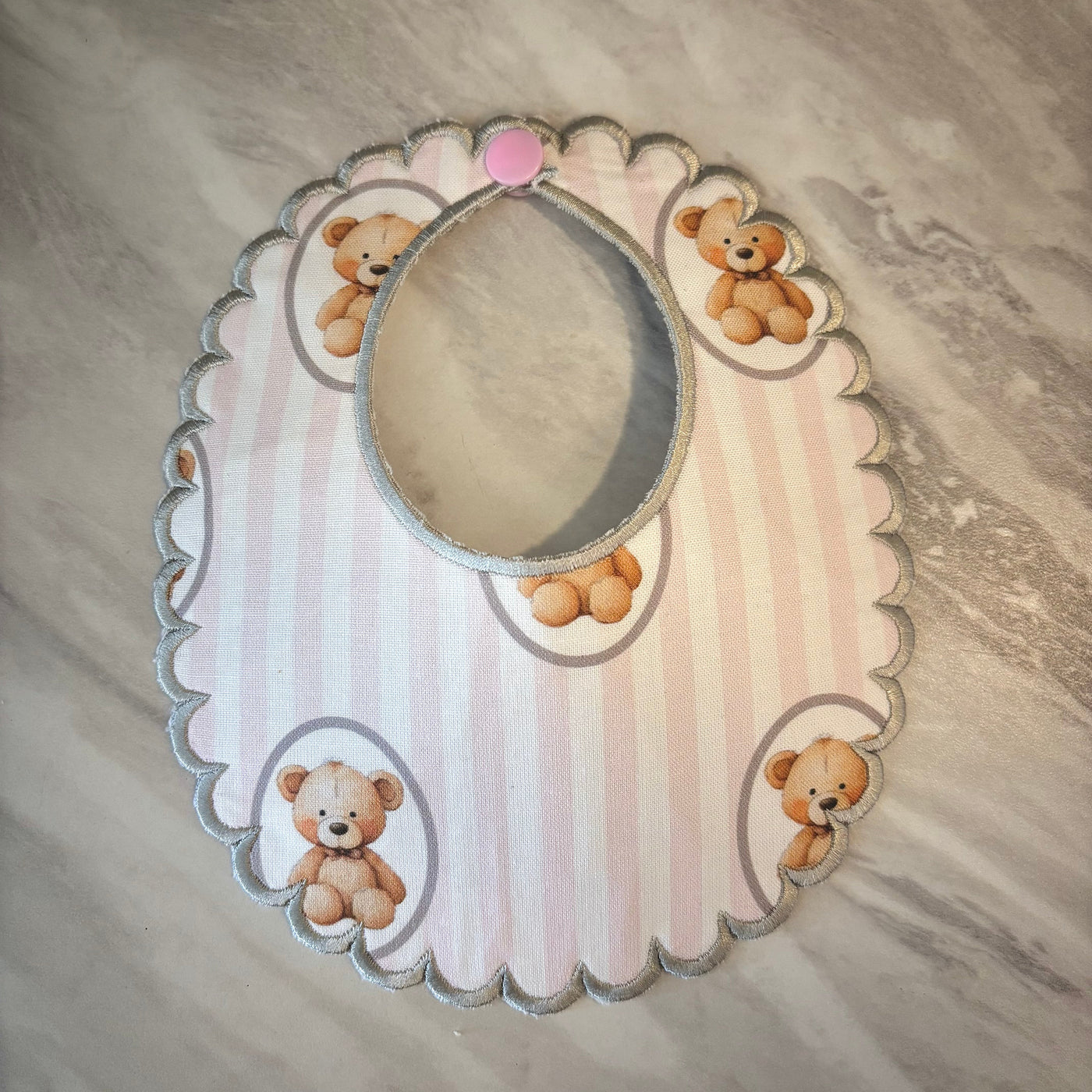 Embroidered and/or Fabric Bibs